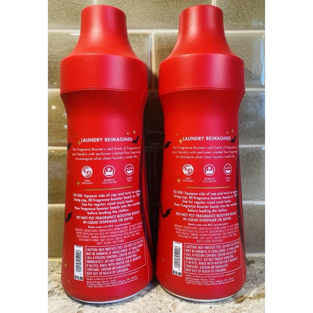 2 Bath & Body Works Vampire Blood Fabric Care Fragrance Booster 18 oz Fast Ship